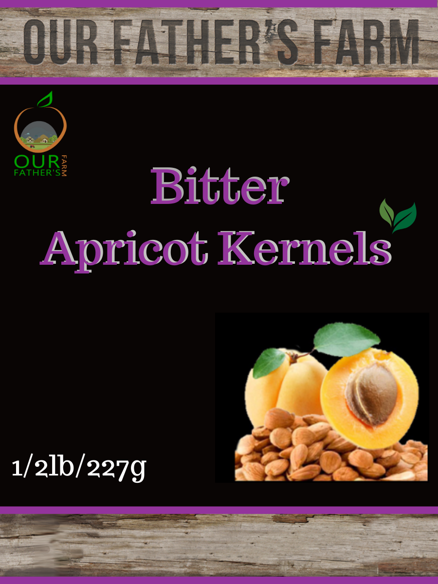 1/2LB / 227G - BITTER RAW APRICOT KERNELS