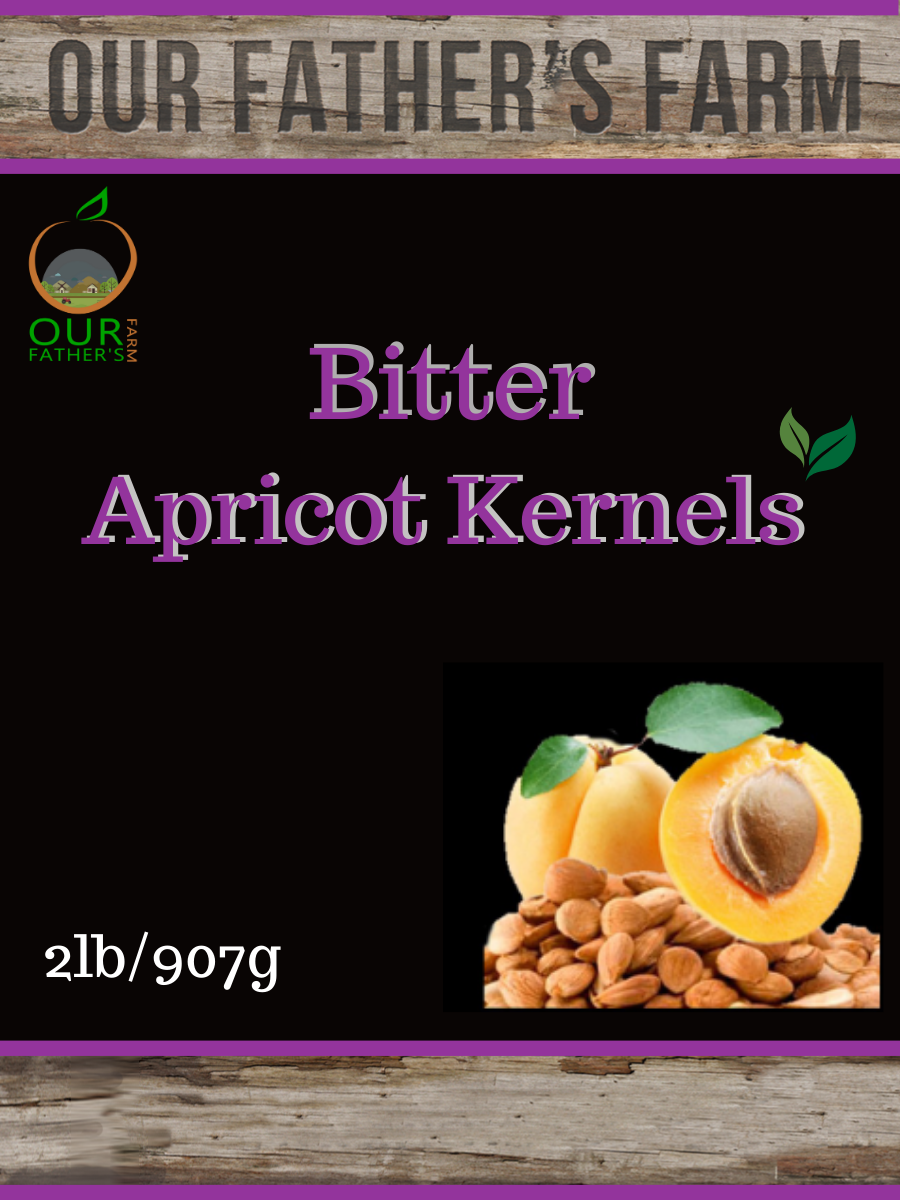 2LBS / 908G - BITTER RAW APRICOT KERNELS