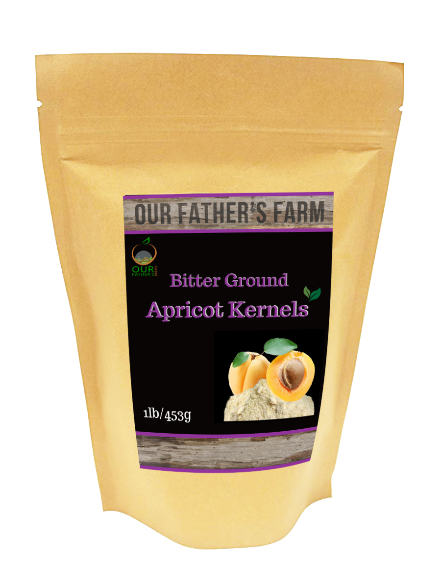 1LB / 453G - BITTER GROUND APRICOT KERNELS