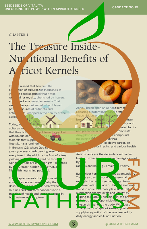 Seeds of Vitality: Unlocking the Power Within Apricot Kernels E-Book